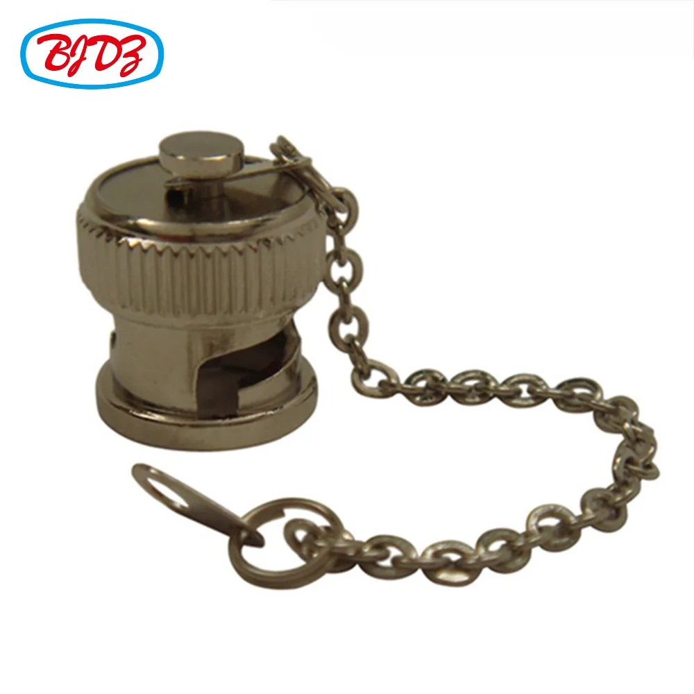 

Free Shipping 5pcs BNC Male Dust Cap with Chain