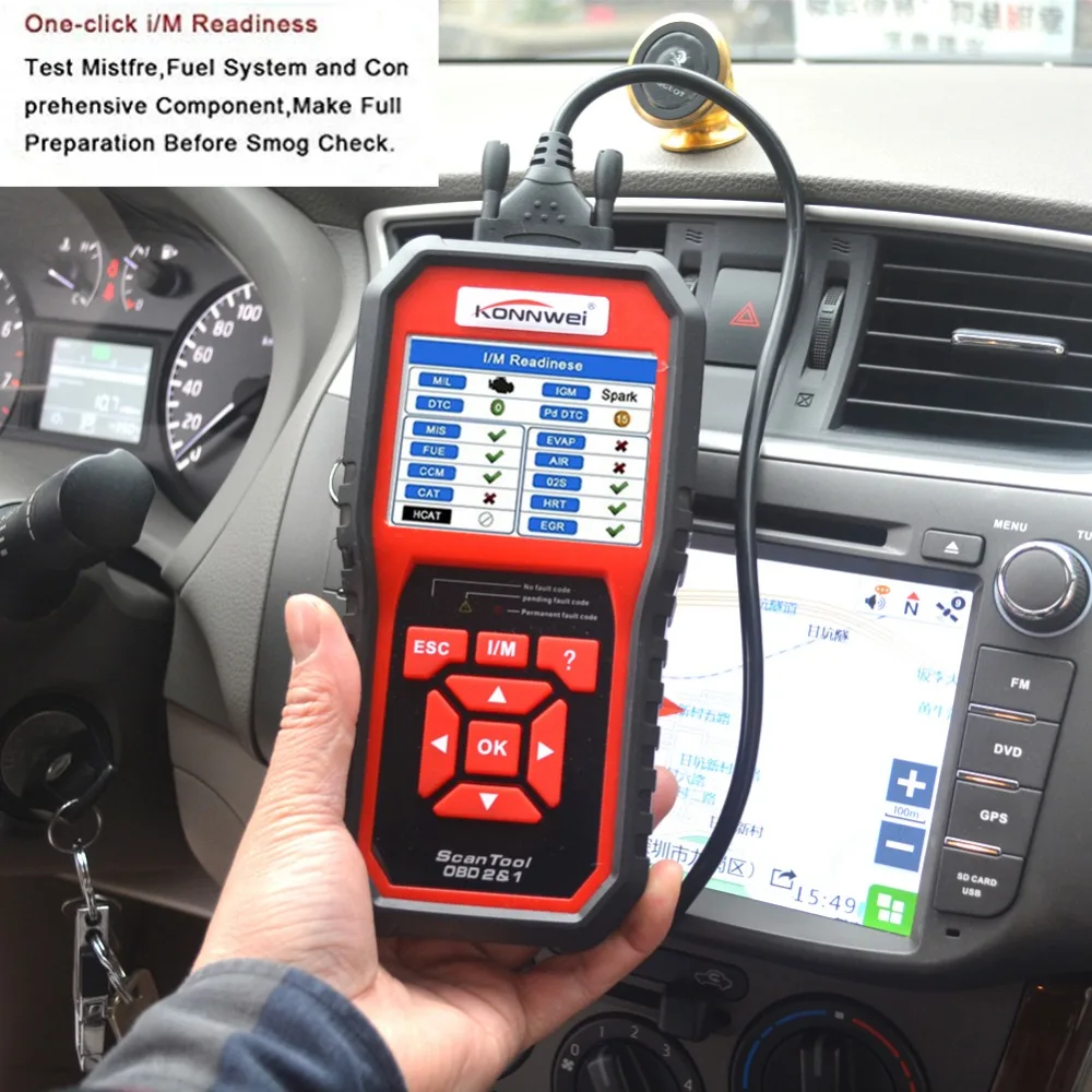 OBD OBD2 сканер Профессиональный автомобильный диагностический сканер инструмент KW850 автомобильный дефект OBD2 сканер кода диагностический сканер