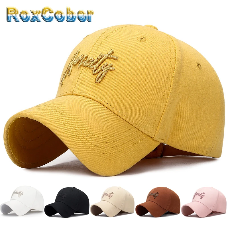 Бейсболка RoxCober с вышивкой из хлопка металлической проволоки для мужчин и женщин