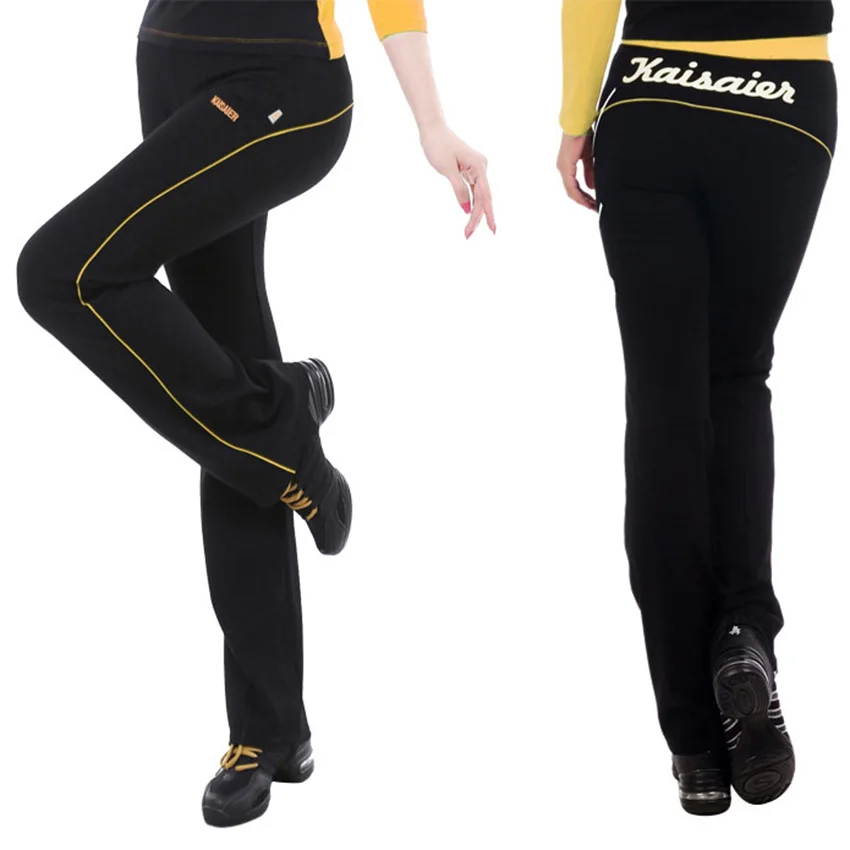 Free Shipping New Fashional Women Yoga Pants Soft Square Dance Fitness Sport Trousers Hot Sale DL 55 | Спорт и развлечения
