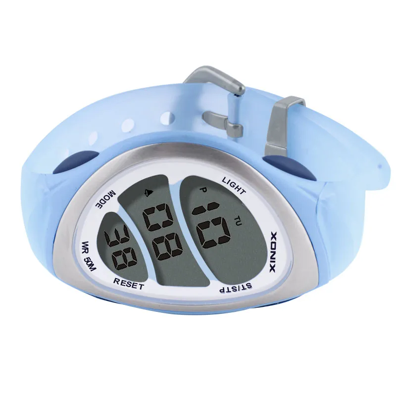 Часы наручные женские спортивные точные модные цифровые водостойкие до 50 м для