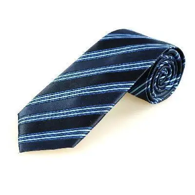 New Classic Striped Dard Light Blue Men' Tie Necktie Business Holiday Gift #0002shenwei | Аксессуары для одежды