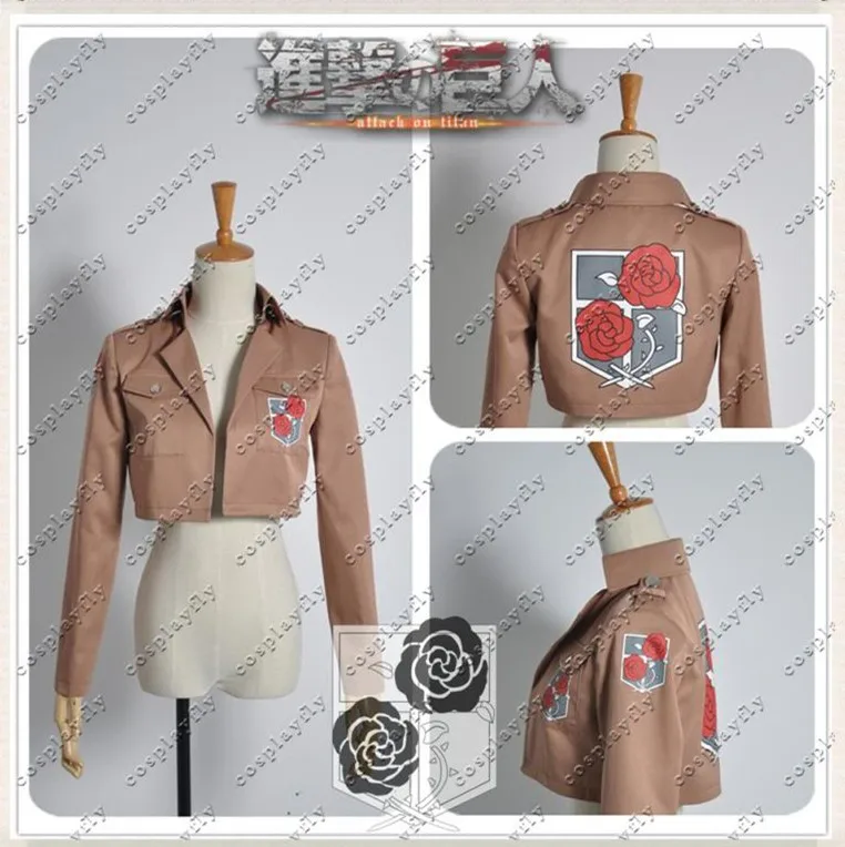 Атака на Титанов Shingeki no Kyojin Recon/обучение/Военная полицейская команда/дислоцированный корпус пальто-жакет для косплея только 4 издание