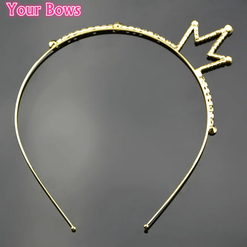 1 шт. детский обруч для волос с бантом|hair accessories|crown hairbandprincess crown |