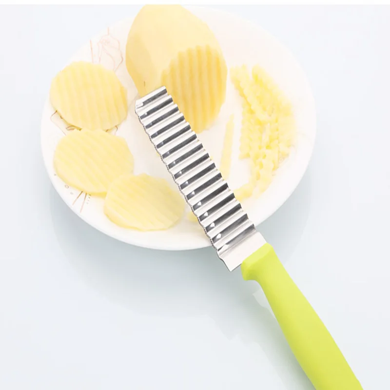 Измельчитель картофеля слайсер из нержавеющей стали 1 шт. нарезка картофельных