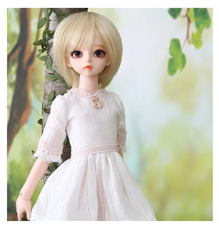 Парик для куклы BJD Размер 7-8 дюймов 1/4 высокая температура ручной работы парик длинные волосы bjd sd куклы парики в красоты короткие волосы