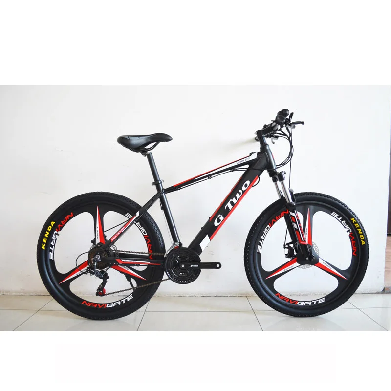 TypeB Black G8 26 дюймов скрытый аккумулятор электрический велосипед, 48 В 350 Вт, рама из алюминиевого сплава, дисковый тормоз, 21 скорость E горный велосипед - Цвет: TypeB Black