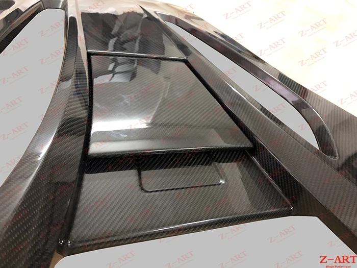 Z ART реальные углеродное волокно крышка двигателя для Mclaren 540 570S капота 570 углерода