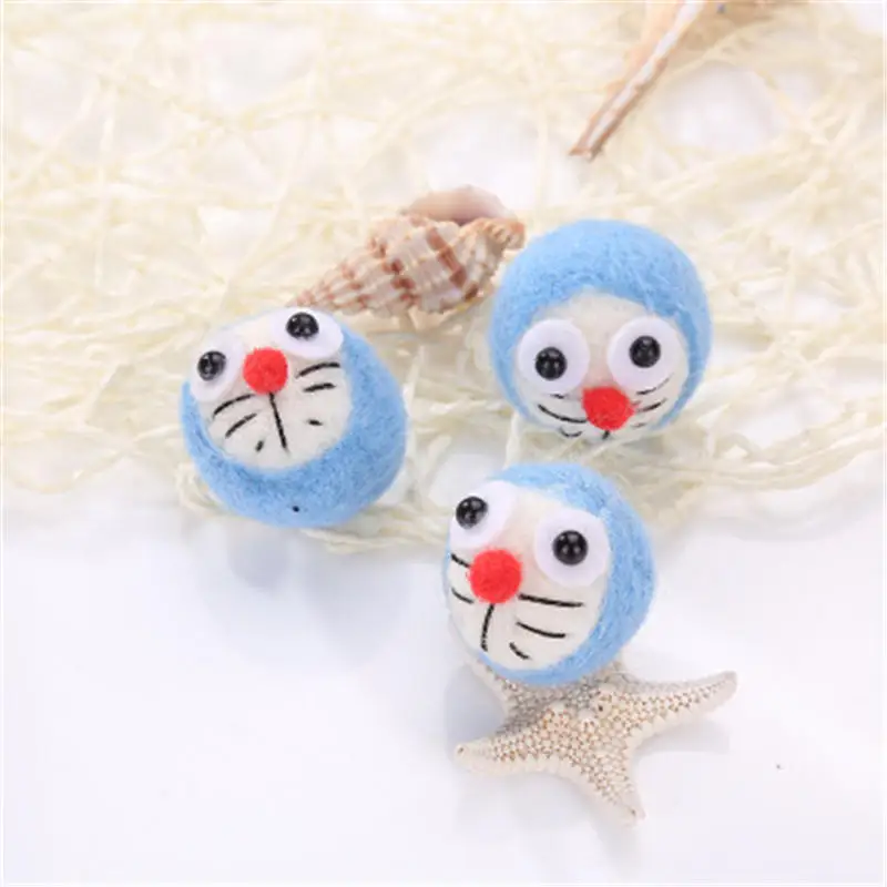 1 шт. миниатюрный мультяшный олень войлочные изделия милые маленькие животные