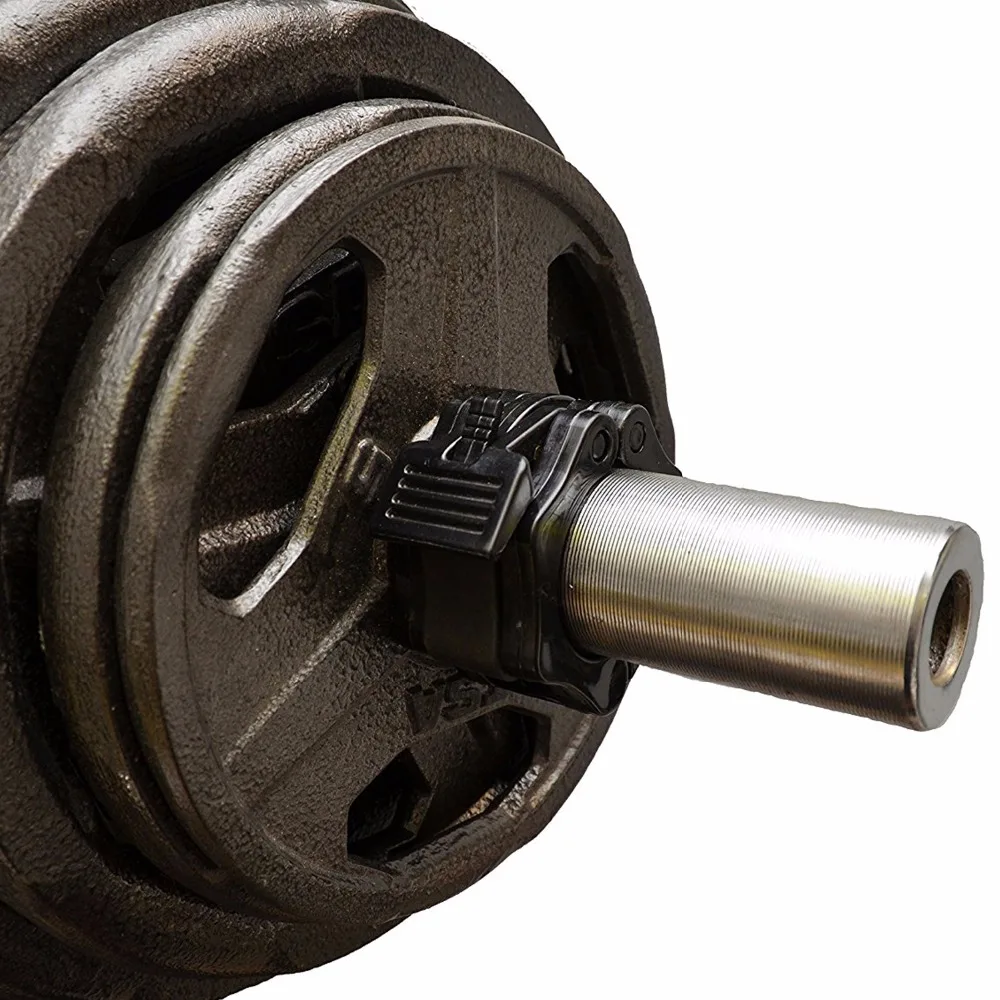 1 пара гантелей для кроссфита зажимы штанги ошейники фитнеса мускулация