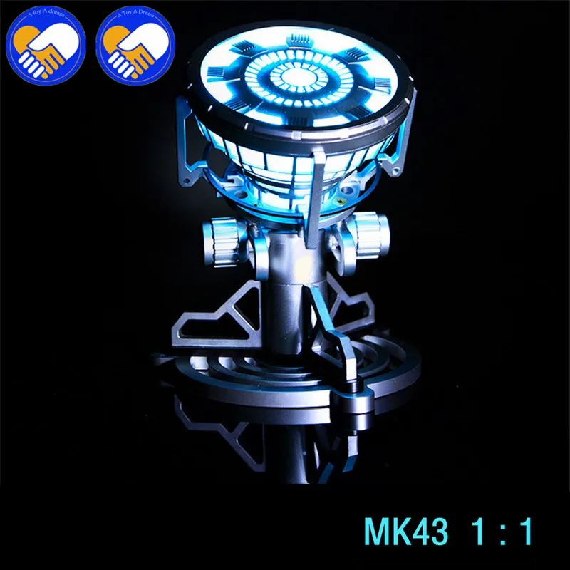 Новые Горячие 14-16 см MK43 MK46 1:1 весы Мстители Juguetes Аниме Железный человек 3 дуговой