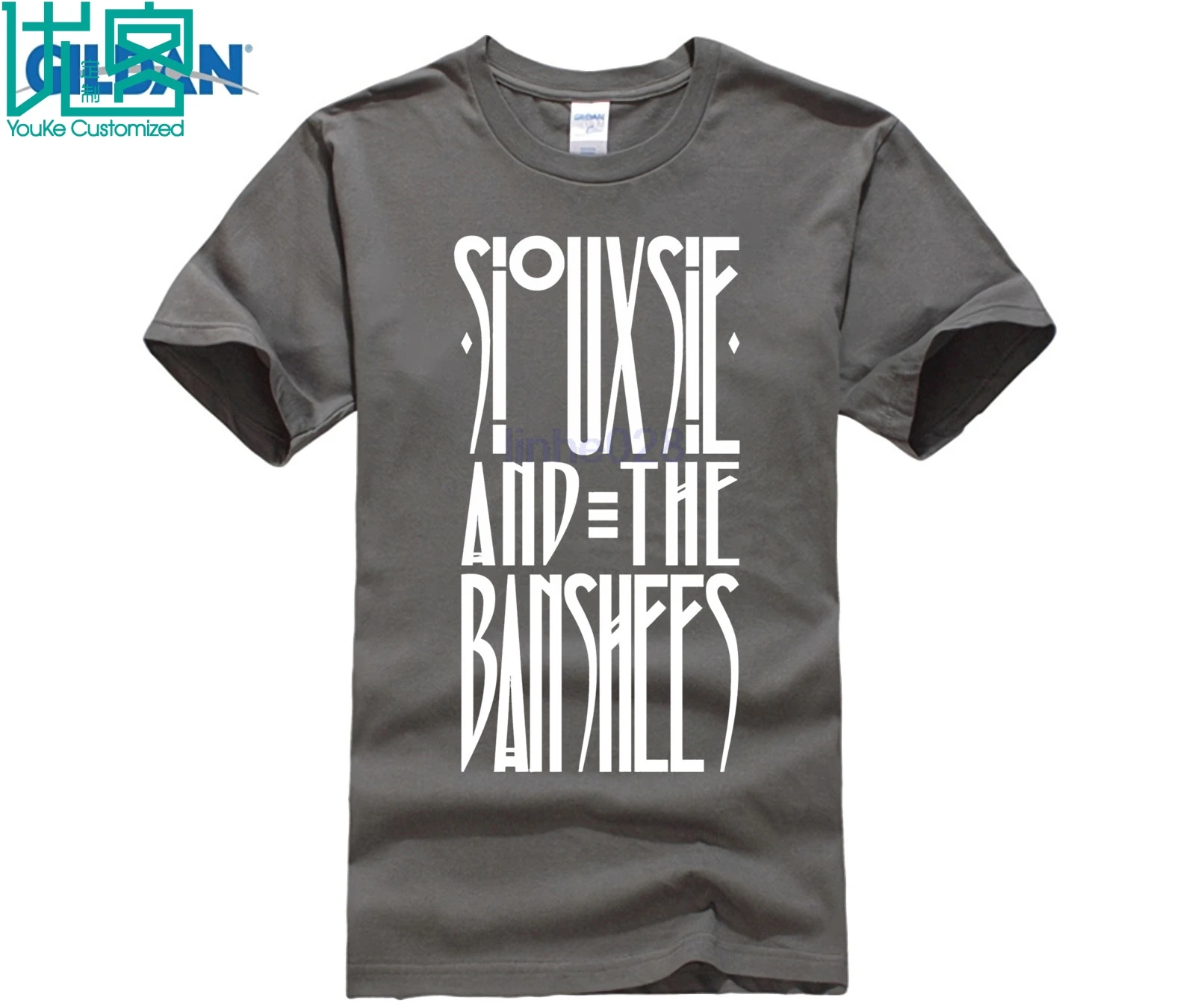 Siouxsie and the Banshees Logo Shirt T | Мужская одежда