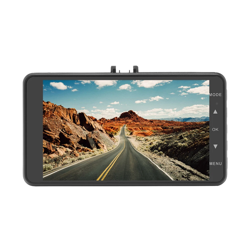 Podofo Автомобильный dvr камера двойной объектив ips 4 &quotFull HD 1080p видео регистратор