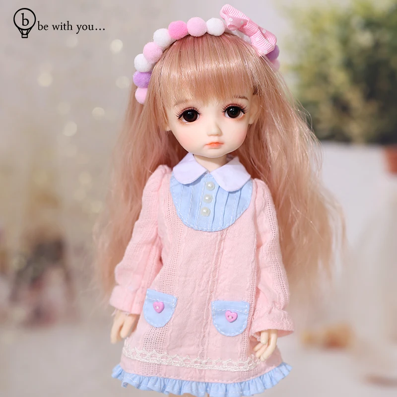 BJD Девочка Малыш 1/6 yosd капуста милая кукла быть с вами Маленькая девочка