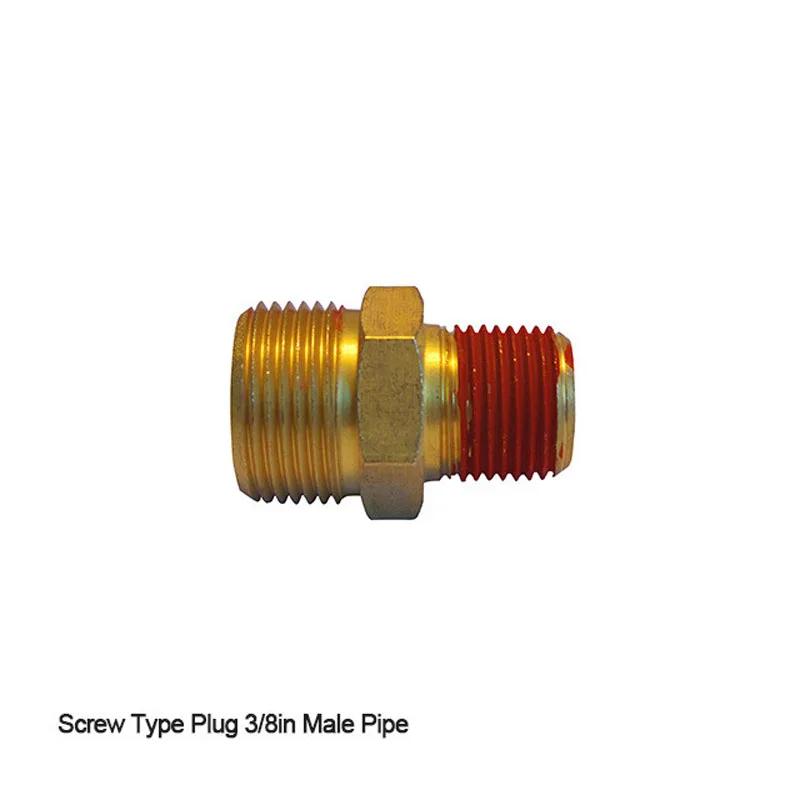Pressure washer hose fittings Brass 3/8 inch NPT Male Thread High adapter Water Gun Hose Connector | Обустройство дома