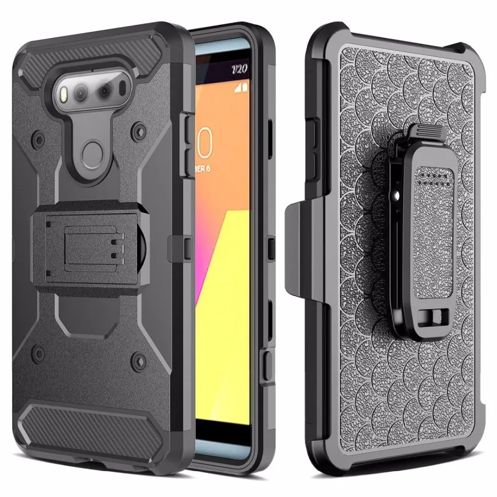 Для LG G6 случае Зажим для ремня кобуры защитную крышку прочная Броня