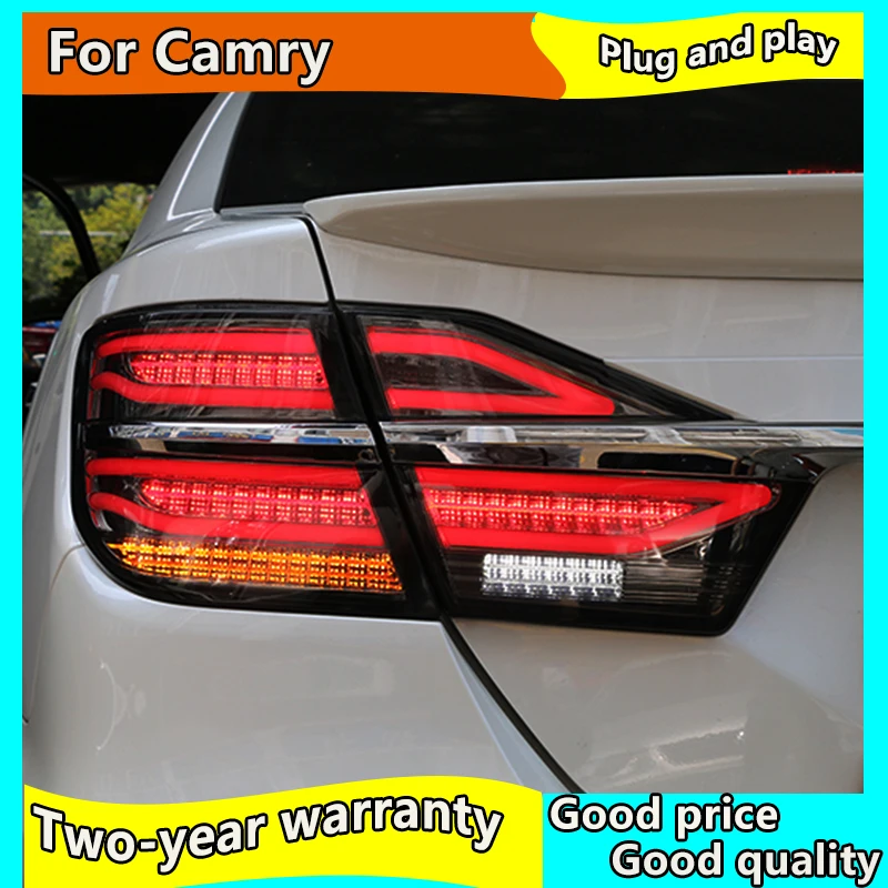 Автомобильный Стайлинг светодиодный задний фонарь светильник для Toyota Camry 2015 2016