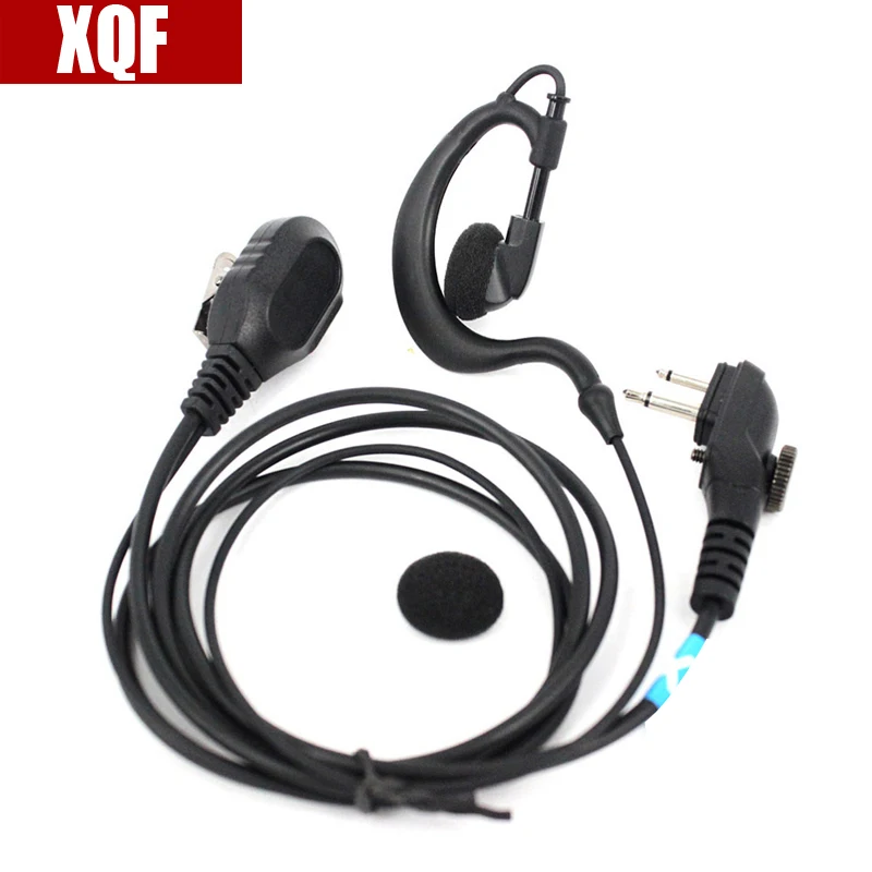 XQF наушники гарнитура в ухо для motorola GP3188 hytera t500tc510tc500stc700 walkie talkie | Мобильные