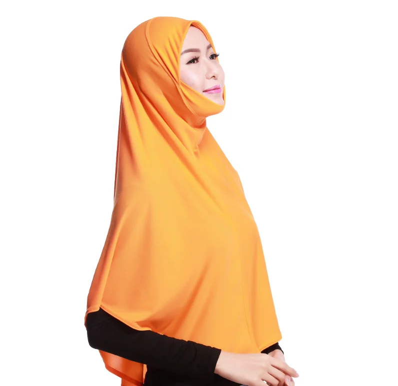 Модные прозрачные белье конопли one piece underscarf больший размер хиджаб никаб мусульманских головные уборы Малайзия хиджаб