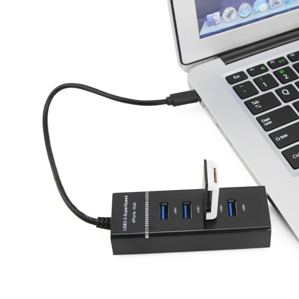 CHYI Multi USB C HUB адаптер для Macbook Pro высокоскоростной 4 портовый usb хаб 3 0 Type OTG Hab