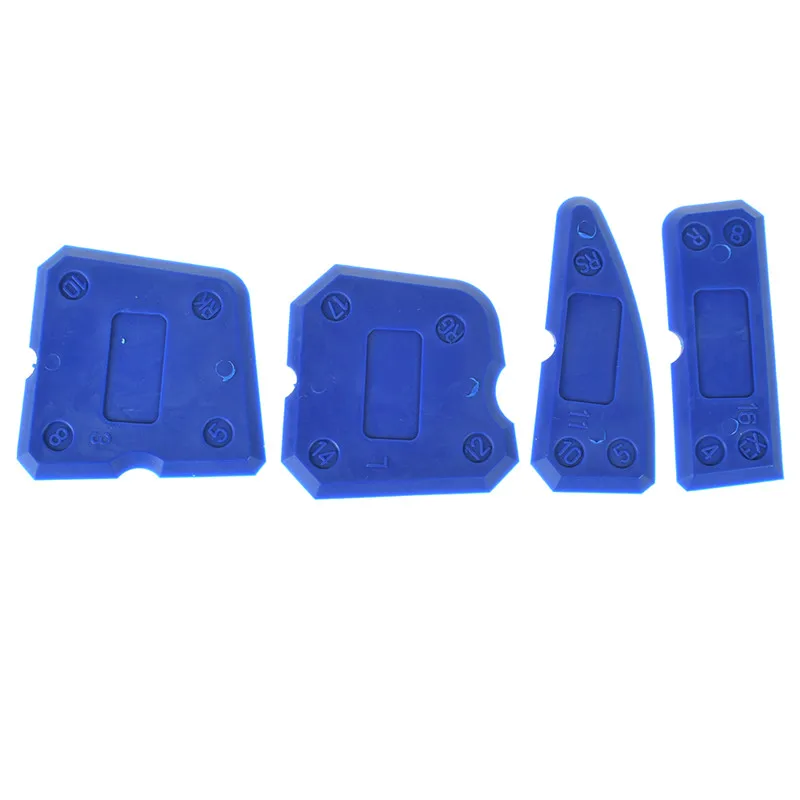 

Silicone Sealant Grout Remover Scraper Caulking Kit Joint Blue Hand Tool 4PCS