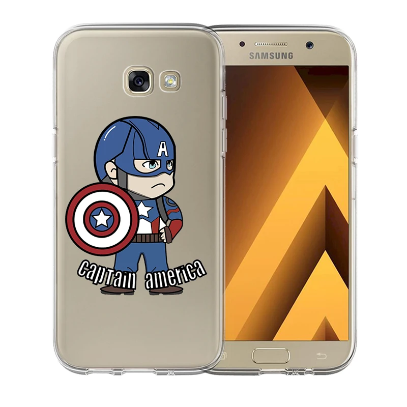 Чехол для телефона Samsung Galaxy S6 S7 S8 S9 S10 Edge Plus Lite A3 A5 A6 A7 A8 2015 2016 2017 2018 Marvel Luxury cartoon cute |