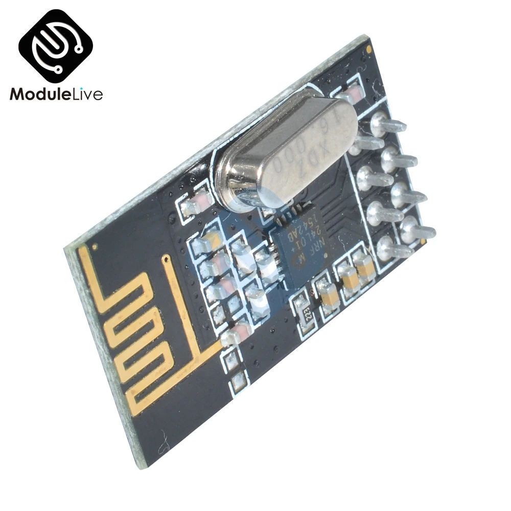 5 шт. NRF24L01 2 4 ГГц антенна беспроводной приемопередатчик плата модуль для Arduino
