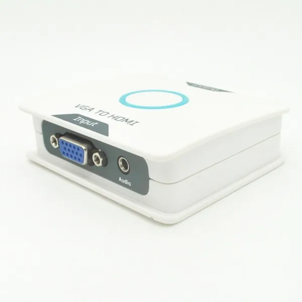 VGA ДЛЯ HDMI Конвертер Аналоговые Видеосигналы в Полной Адаптер Box Конвертировать