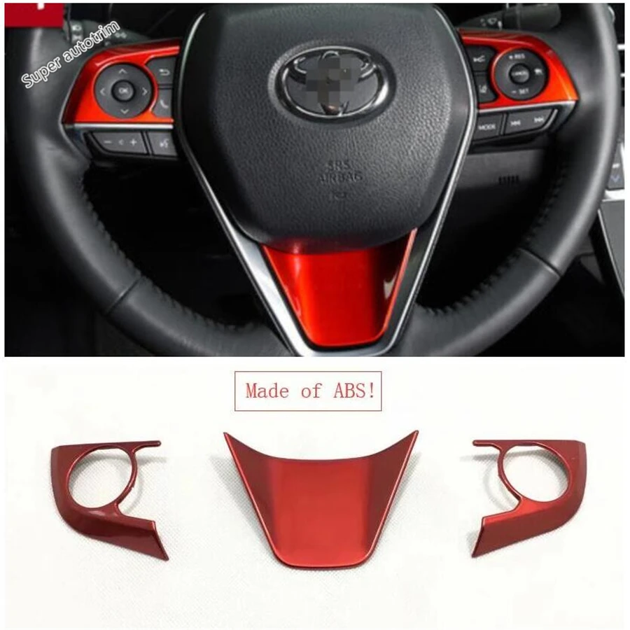 Автомобильная рулевая лента для колес Lapetus матовая обшивка/Углеволокно ABS TOYOTA RAV4