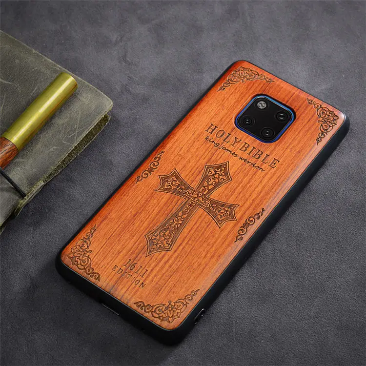 Новинка, чехол для huawei mate 20 Pro, тонкая деревянная задняя крышка, TPU бампер, чехол для huawei mate 20X, чехол для телефона s mate 20 - Цвет: as picture