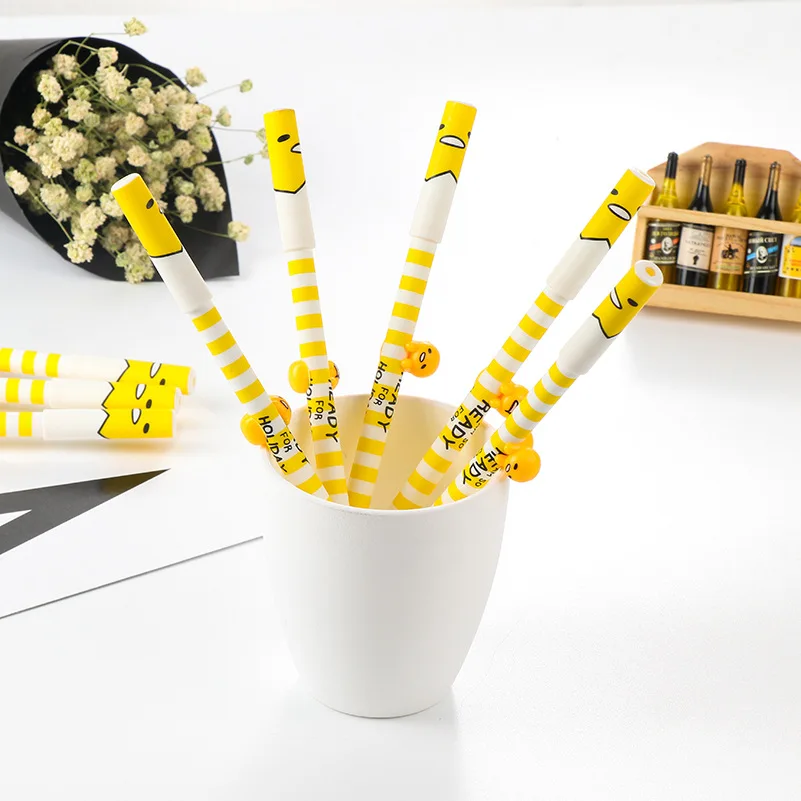 Маленький желтый Цыпленок Мультфильм Мило Корейский Стационарный Kawaii Офисные и