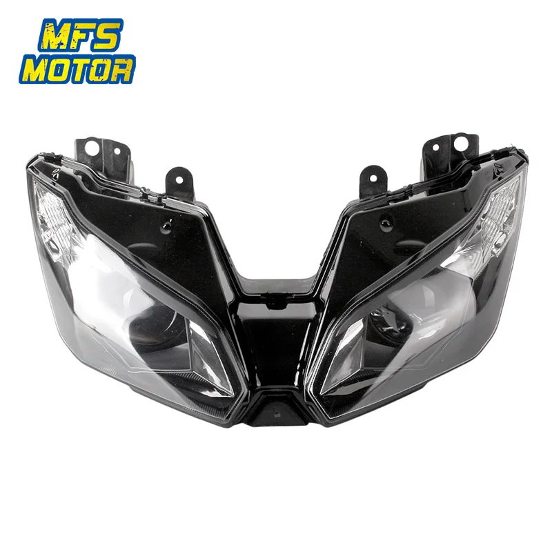 

Headlight For 13-15 Kawasaki Ninja ZX-6R ZX6R ZX636 ZX 6R Motorcycle Front Lamp Assembly Upper Headlamp Head Light Housing