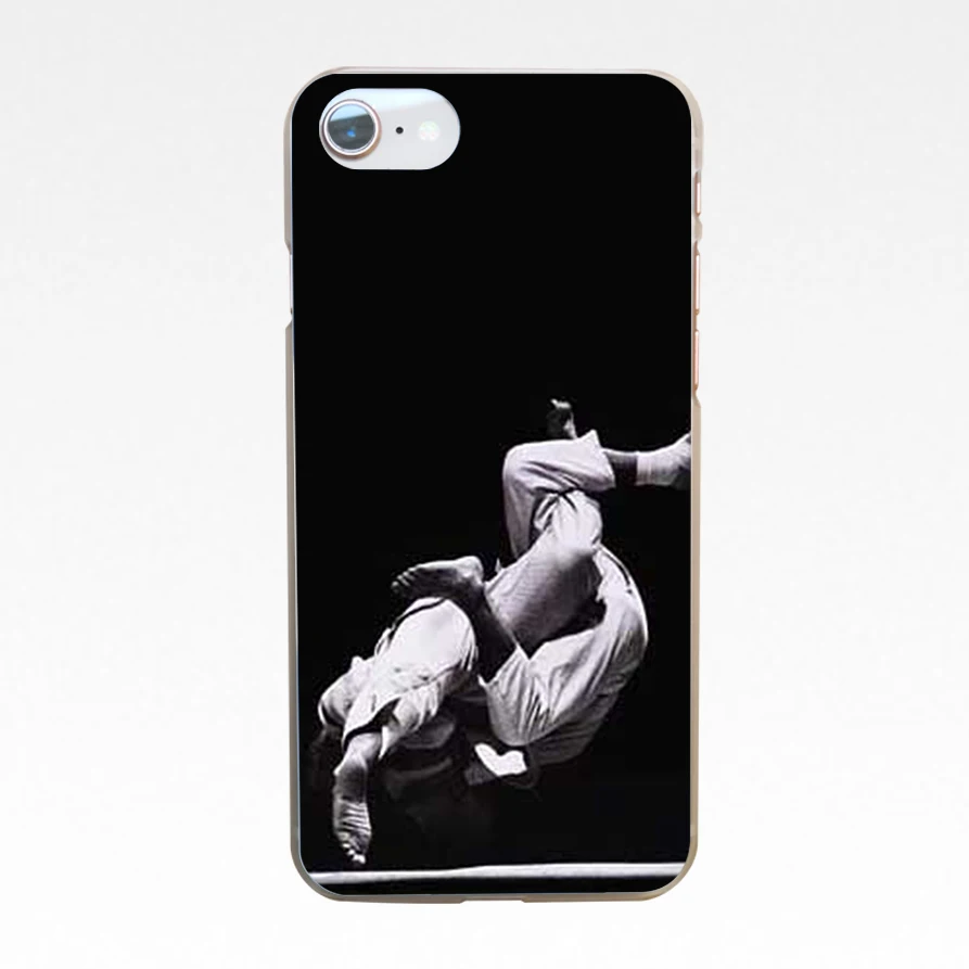 Judo жесткий прозрачный чехол для Iphone 4 4s 5 5s Se 6 6s 8 Plus 7 X|Бамперы| |