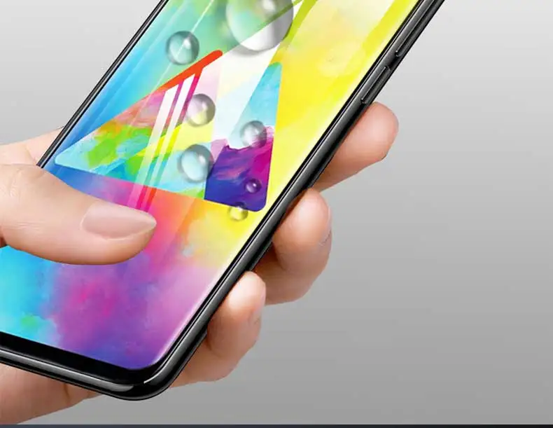 9D закаленное Стекло на samsung Galaxy A20 A10 A50 A40 A30 A40s A60 A70 A80 M20 M10 M30 полное покрытие защитная маска для лица, Стекло