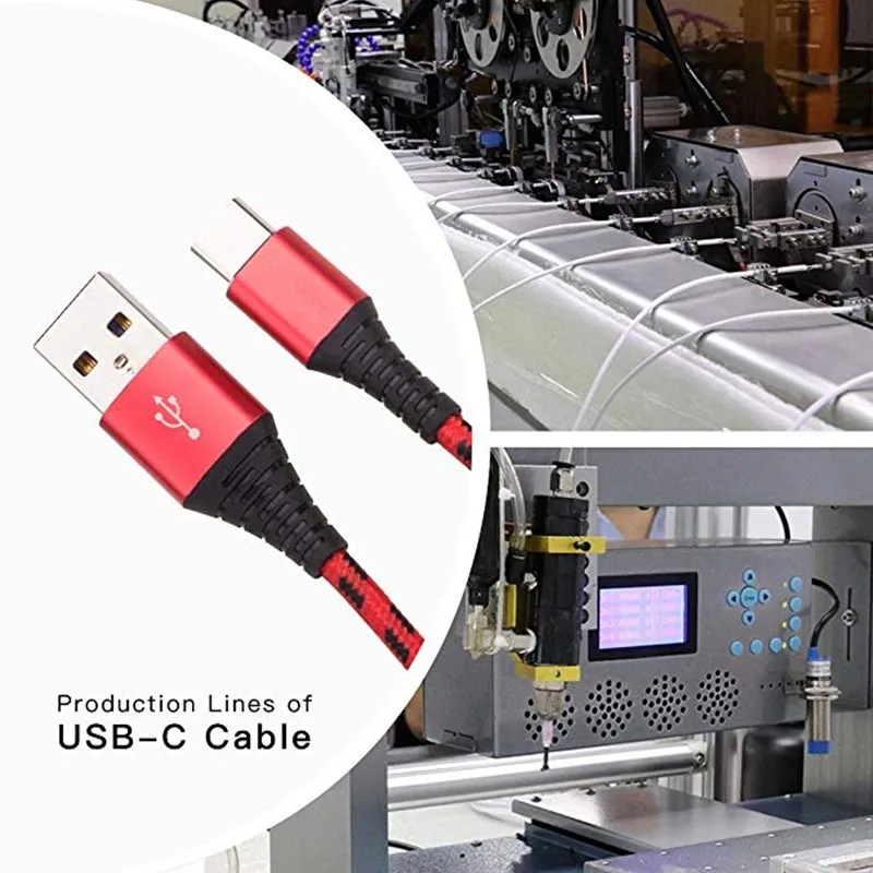Кабель USB Type C для OnePlus 6T 6 5t зарядка Быстрая зарядный кабель Samsung Galaxy A9 A7 2018 note 9 8 S9 S8