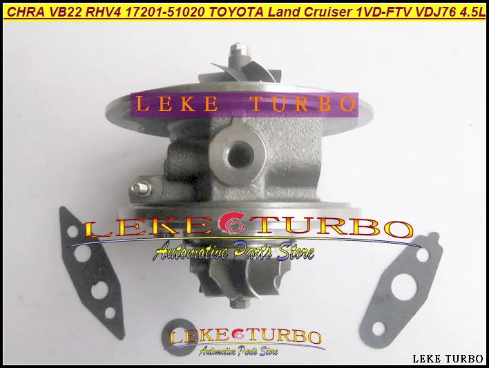 Турбокартридж CHRA Core VB22 17201 51021 51020 для TOYOTA Land cruiser Landcruiser V8 VDJ76 VDJ78 VDJ79 1VD FTV л|core|core 2 |