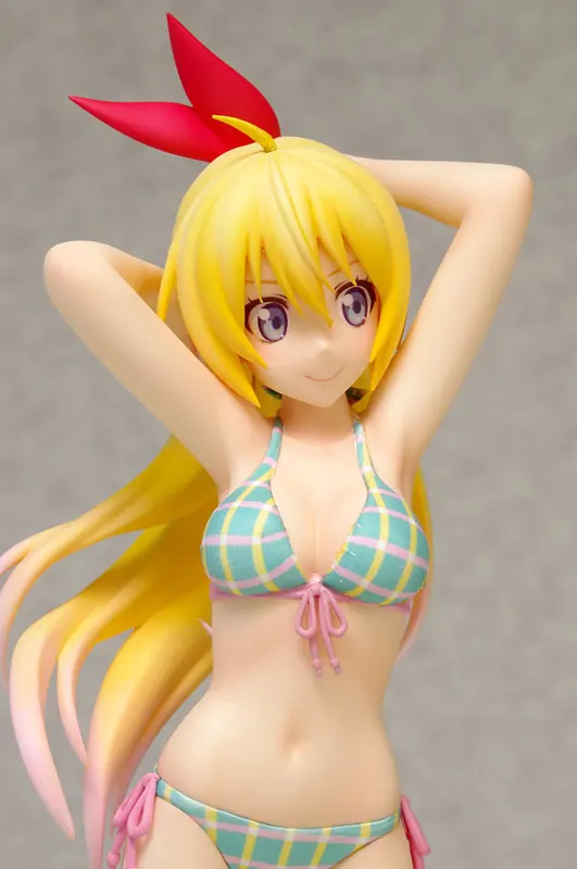 Anime Beach Queens Nisekoi Kirisaki Chitoge 1/10 Scale Sexy PVC Action Figure Collectible Model Toy 16.5cm best gift | Игрушки и хобби
