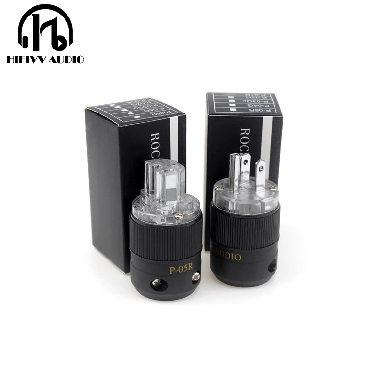 Hifivv аудио кабель переменного тока мощность Американский переходник P-05R аудио разъем питания розетка