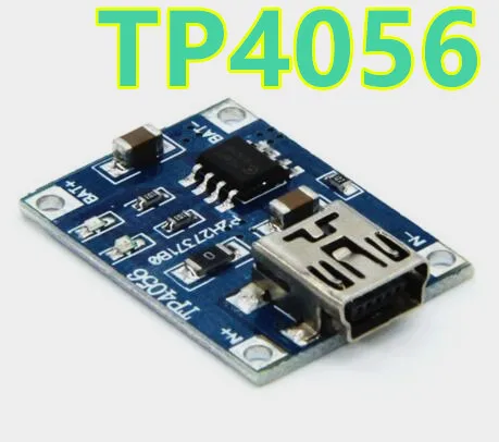 TP4056 Mini USB 18650 Литий Батарея зарядки доска Зарядное устройство Модуль 5 В 1A с