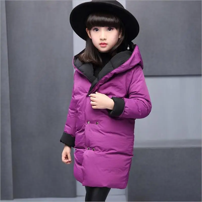 Girls Coat Baby Girl Autumn Winter Long Sleeve Jacket Children Clothes Kids Christmas Outwear Jackets Coats 8 10 12 Years | Детская