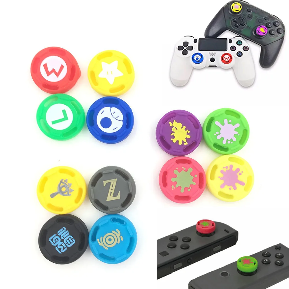 50 комплектов для переключателя Joy Con & Pro контроллер ручки большого пальца