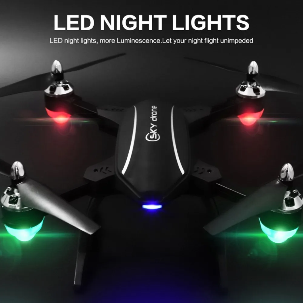 Радиоуправляемый Дрон X34C двойной режим 5,8G FPV с камерой HD 720P gps высота один ключ возврат Безголовый режим Радиоуправляемый квадрокоптер Дрон
