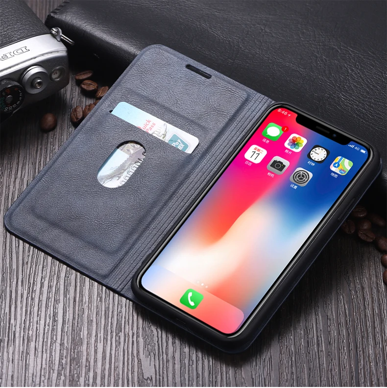 Роскошный кожаный чехол-книжка в стиле ретро с подставкой для OPPO Reno Ace A9 A5 Realme X2 Pro Чехол-книжка Магнитный чехол