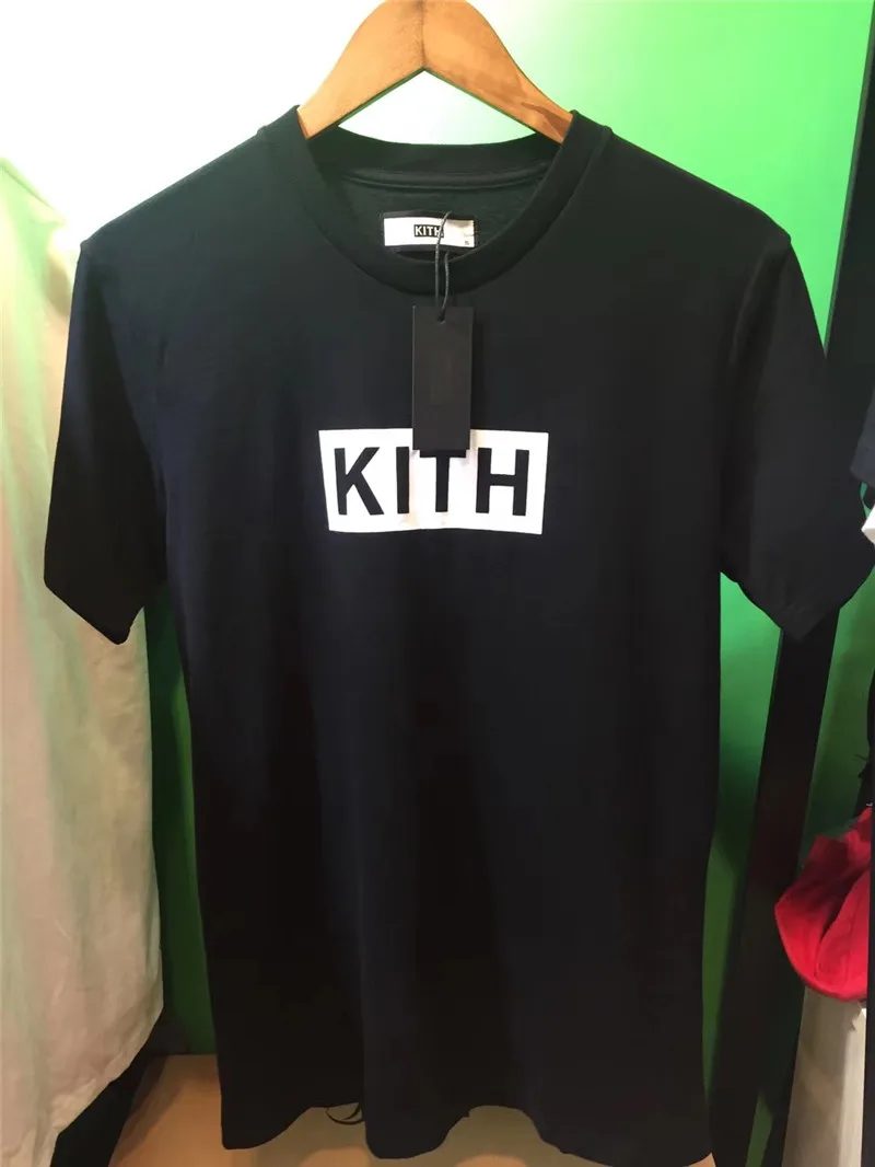 19ss Kith футболка для мужчин и женщин 1:1 Высококачественная повседневные футболки