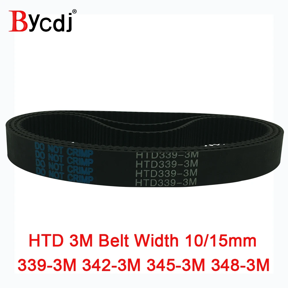 Зубчатый ремень Arc HTD 3M C = 339 342 345 348 ширина 6 25 мм Teeth113 114 115 116 HTD3M синхронный шкив 3 м