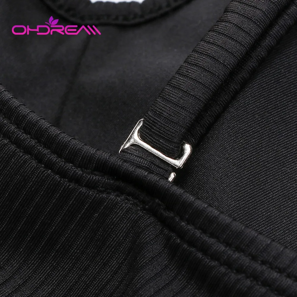 OHDREAM сшивание сетки сдельный купальник спереди Замочная скважина купальники