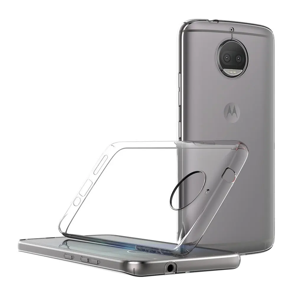 Для Motorola Moto G5s plus 5 дюймов ультра тонкий мягкий Силиконовый ТПУ резиновый гелевый