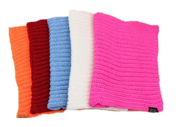 Детская глушитель Детские теплые шарф для девочек мальчиков вязаный