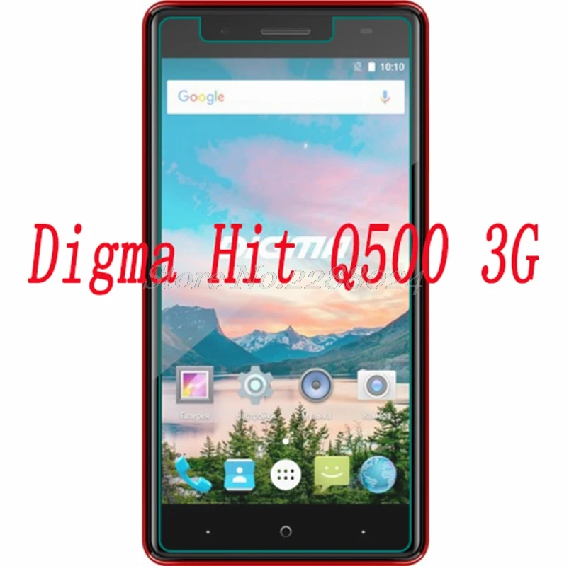 Закаленное стекло 9H для смартфона Digma Hit Q500 3G 5 дюймов Взрывозащищенная защитная