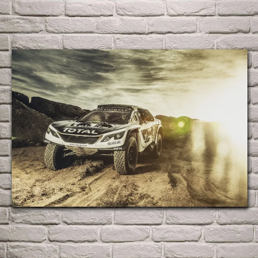 

cool rally race car sports tuning car vehicle artwork posters on the wall picture home living room decoration for bedroom